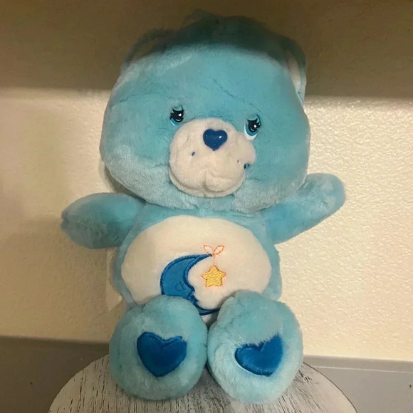Vintage Care Bears Bedtime Bear Plush - Picture 2 of 3